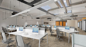 caddrawingsand3dvisuals.co.uk-3D Office interior - Defurb. Style