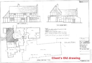 Paper to CAD conversions - Swan Inn - Clients drawing