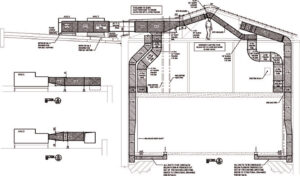 Ventialtion Section drawing