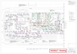 Upper Floor - M01 - `As-Built' Drawing - 01