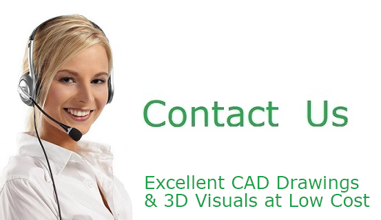 Excellent CAD Drawings & 3D Visuals at Low Cost